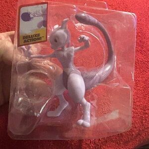 Pokémon Jazwares Nintendo Battle Ready Figure Mewtwo Deluxe Action Figure New